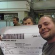 The Boarding Pass For the Nearsighted Many airlines insist that passengers print their boarding passes before travelling. Blogger William Bryson figured he would have some fun with his boarding pass, by printing an incredibly huge version...