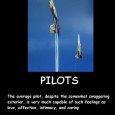 The average pilot and feelings