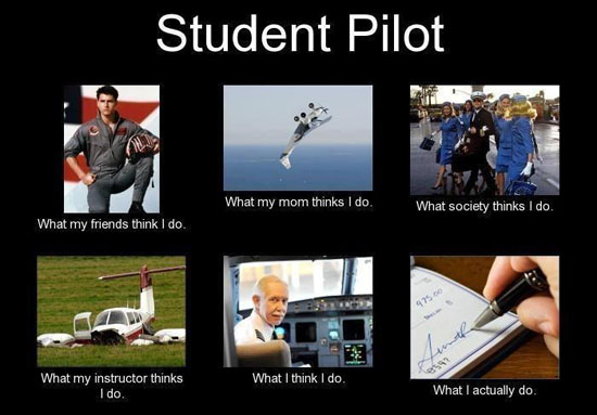 Student Pilot Aviation Humor
