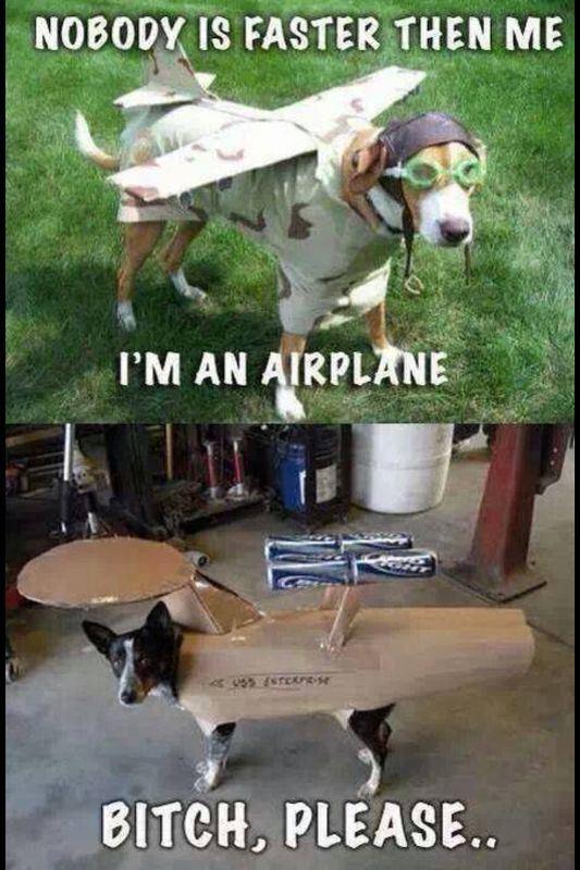 I'm an airplane