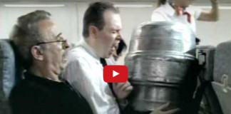 Beer Ad – Keg on a plane!