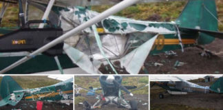 Duct tape use number 1001: Repair an airplane after a bear attack Repair a plane after a bear attack