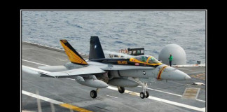 Flying a plane