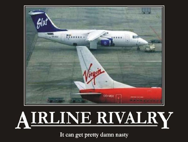 Airline Rivalry Aviation Humor