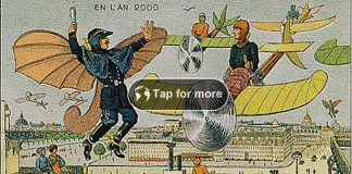 Aviation in the year 2000 as envisioned in the year 1910