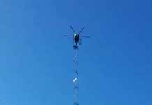 Bike necklace for the helicopter