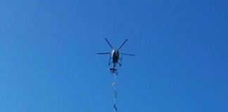 Bike necklace for the helicopter