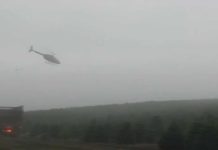 Helicopter Pilot Ruthlessly Owning Inertia helicopter pilot harvesting Christmas trees