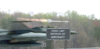 Speed Limit Enforced By Aircraft