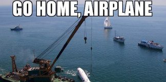 Go home airplane