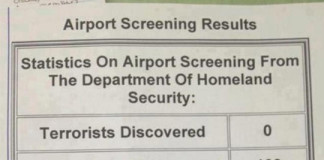 Airport Screening Results