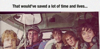 One Does Not Simply Fly A Helicopter Into Mordor