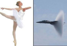 F-18 sonic boom skirt