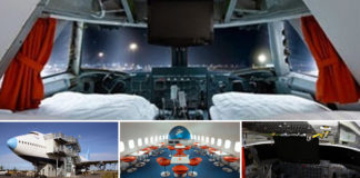 747 Converted Into A Hotel