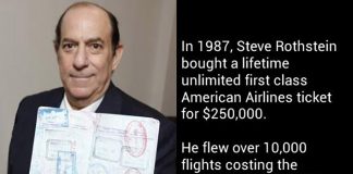 Unlimited First Class Ticket