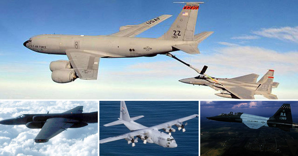 USAF Aircraft That Served Over Half A Century