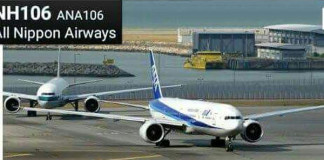 This flight took off from Japan on 1st Jan 2016 and reached US on 31 Dec 2015