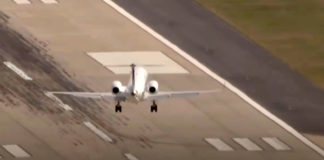Landing In High Winds In Oklahoma