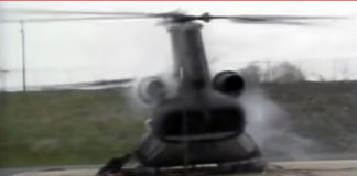 Chinook Ground Resonance Test