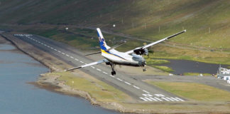 Extreme Airport Approach in Iceland!