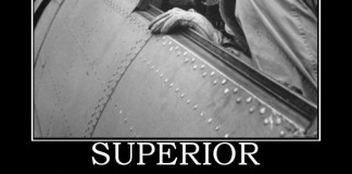 The mark of a truly superior pilot!