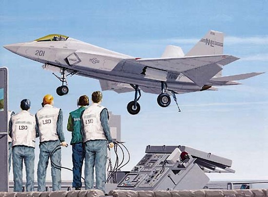 F-35C concept for JAST