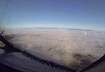 Landing into fog