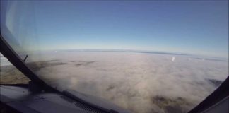 Landing into fog