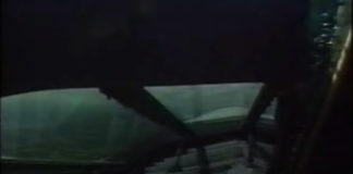 Concorde nose and visor raising during flight – cockpit view