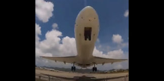 Insanely Low Fokker 70 Takeoff from St. Maarten
