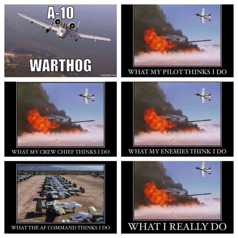 A-10 Warthog - Aviation Humor