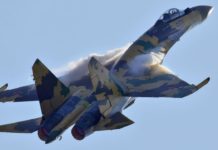 Su-35S Flanker-E Solo Display