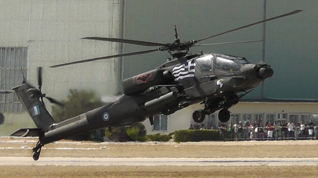 AH-64 Apache Helicopter Wheelie!