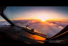 From the flight deck…