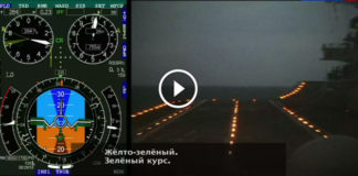 MiG-29K carrier landing