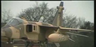 Jaguar Shaving Rocks at Low Level