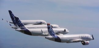 Airbus Family Spirit – Beautiful A320neo, A330, A350, A380 formation