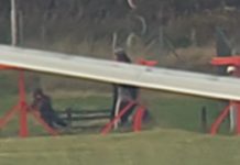 Filming planes – easy as falling off a log