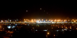 30 minutes of traffic Newark Airport timelapse
