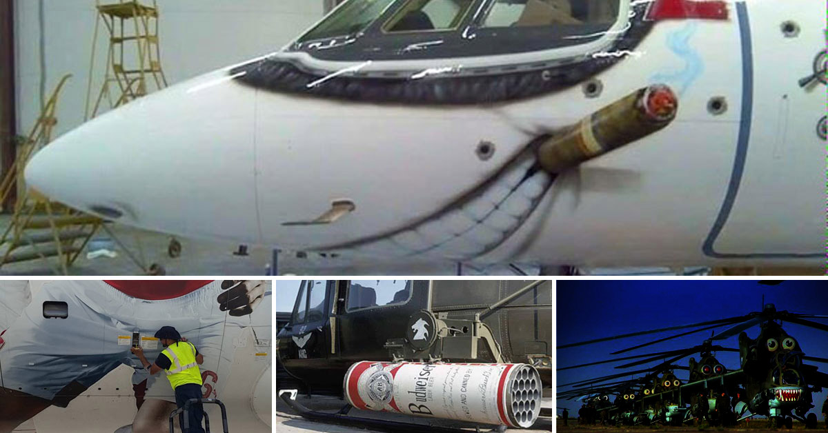 Aircraft Paint Jobs That Show AvGeeks Have A Sense Of Humor - Aviation