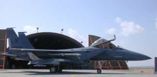 Proof that the F-15E can carry every weapon in the USAF inventory…