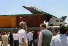 Emergency Landing on Cargo Ship by Sea Harrier