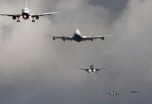 London Heathrow Approach Time-Lapse
