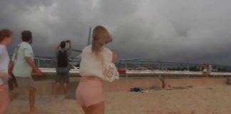 Jet Blast at Maho Beach St. Maarten