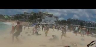 Wow guys, this section of the beach is totally empty, it’s like it’s just for us!