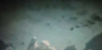 Astronauts falling on the moon