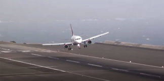 Extreme Landings With 45 Kts Winds
