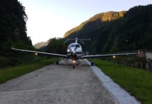 I was more concerned with that taxiway than the runway
