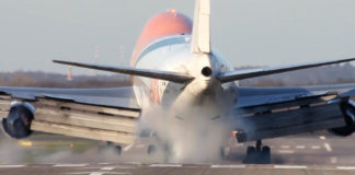 747 Hard Landing