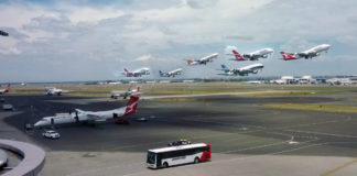 Sydney Airport Time Lapse